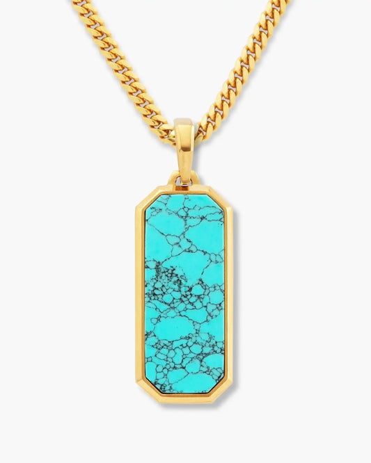 Turquoise Beverly Pendant