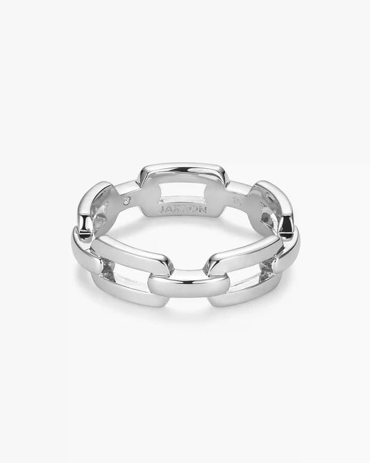 Paperclip Ring Silver