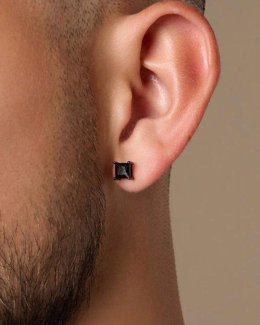 Square Stud Earrings 5mm